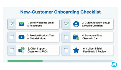 New-Customer Onboarding Checklist